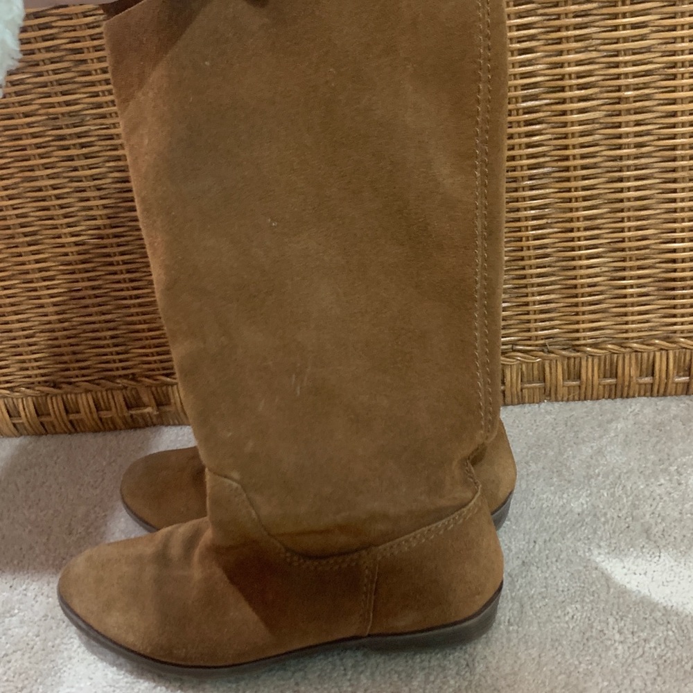 Suede booties